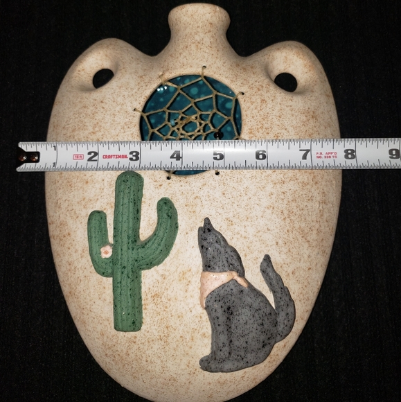 Decorative Flat Vase - Picture 5 of 6